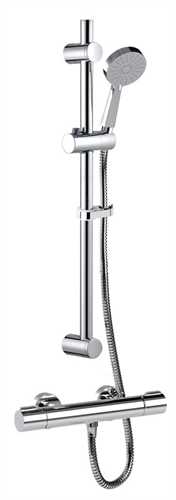 Puro Safetouch Thermostatic Bar Shower Kit